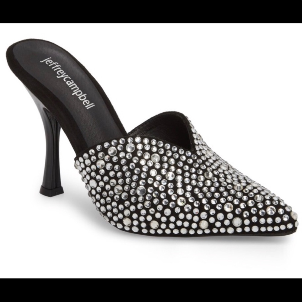 New Jeffrey Campbell Rhinestone Jodeci Clog
